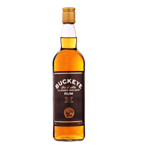 Rum Gold Amber Buckeye - Buckeye classic golden caribbean rum is sourced from the carribean an area world famous for its rum and aged in oak barrels resulting in rich flavours of banana and vanilla.