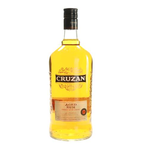 Rum Gold Amber Cruzan - Cruzan Gold Amber Rum made by Cruzan Rum Distillery known as Estate Diamond.