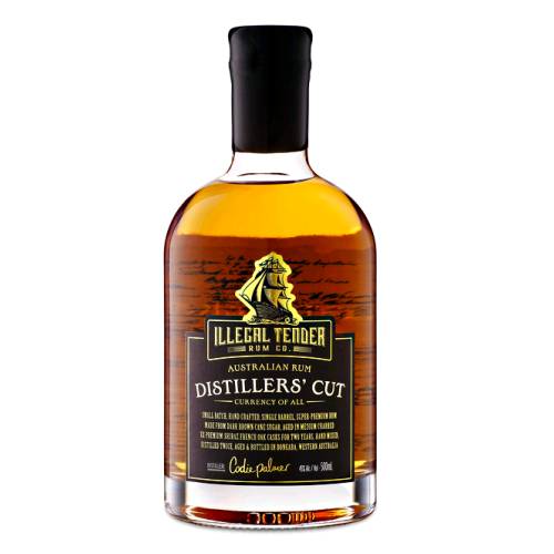 Illegal Tender gold rum is barrel aged and the barrel spend time in the sunshine so to get a wam golden taste.