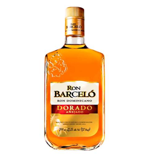 Rum Gold Amber Ron Barcelo - Ron Barcelo Gold Rum with dazzling golden colour.