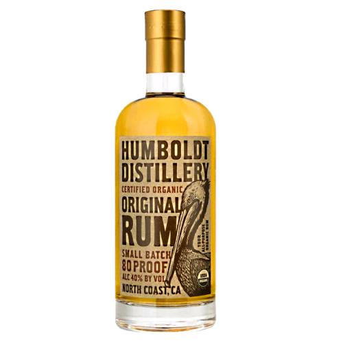 Rum Humboldt - Humboldt Rum with sugarcane character with aromatic hints of caramel and toffee and USDA Certified Organic.