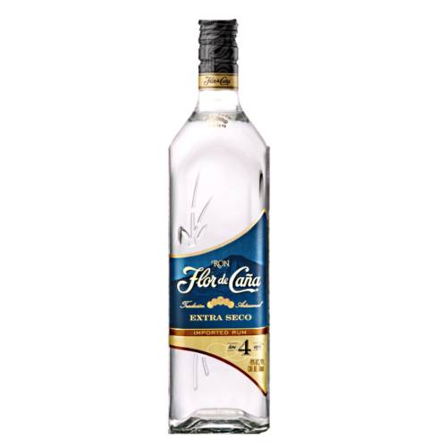 Rum Light White Flor De Cana - Flor De Cana Rum Light White is a sugar free four year old premium rum light bodied with extreme purity and a transparent color.