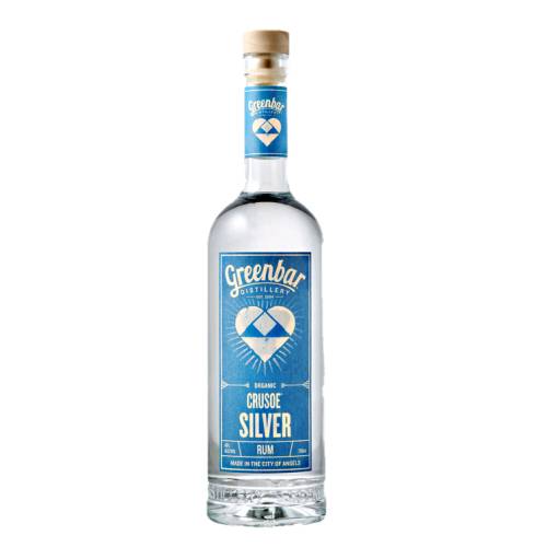 Rum Light White Greenbar - Greenbar Rum Light White made with molasses with dense sugar aroma with a caramel grassy ﬁnish