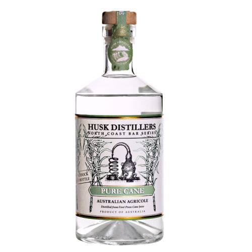 Rum Light White Husk - Husk Rum Light White is the new taste of Australian rum made from pure cane is an unaged agricole which captures the terroir of Northern NSW.