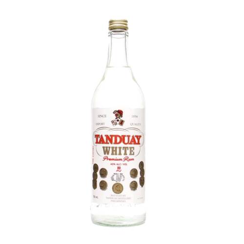 Rum Light White Tanduay - Tanduay white rum sugarcane juice by a process of fermentation and distillation.