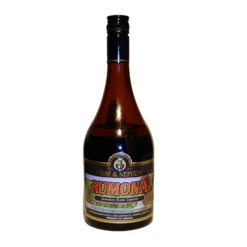 Rum Liqueur Rumona - Rumona is a jamaican rum base liqueur and is made by Wray and Nephew in Kingston Jamaica.