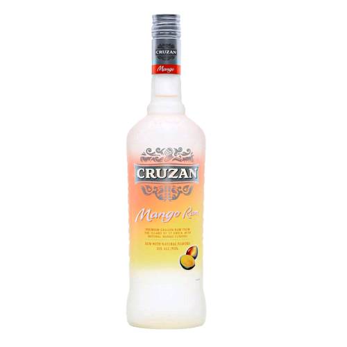 Cruzan Mango Rum made by Cruzan Rum Distillery known as Estate Diamond.