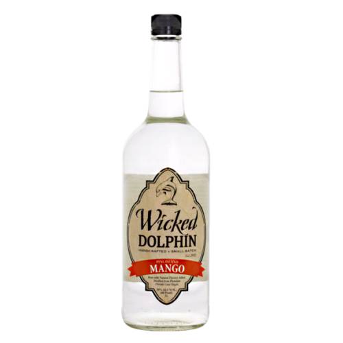 Rum Mango Wicked Dolphin - Wicked Dolphin Mango Rum is a blended with natural over ripened mangos to create an exceptionally smooth and tropical flavor with just enough tart and sweetness.