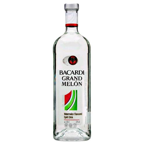Rum Melon Bacardi - Bacardi Melon Rum is a infused white rum with watermelon.