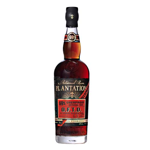 Rum Overproof Plantation - Plantation overproof rum is a blend of rums from Barbados Guyana and Jamaica in the overproof dark style and is a blender for Plantation Rum brought together six rum luminaries.