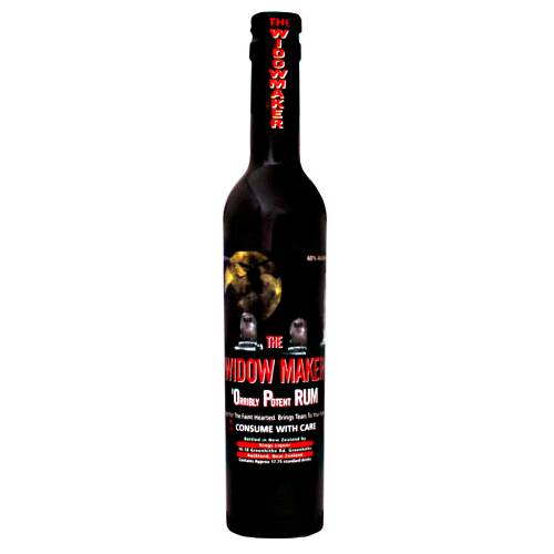 Rum Overproof Widow Maker - Widow Maker overproof rum should be consume with care.