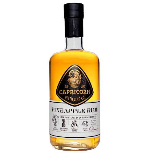 Capricorn Pineapple Rum is as real as it gets from locally sourced molasses a long fermentation time and aged in tropical climate using barrel.