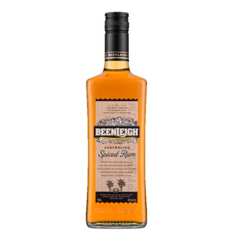 Beenleigh Australian spiced 2 year old rum with smooth palate has hints of citrus rounded spices and a lengthy finish for slow thoughtful sipping and copper pot distilled.