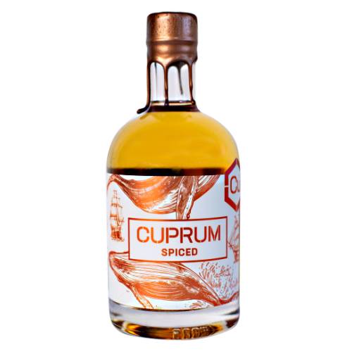 Cuprum spiced rum is made from our fermented molasses triple distilled through our copper pot still with a selection of vapour infused oriental and local spices including roasted wattle seeds and crushed sandalwood nuts.