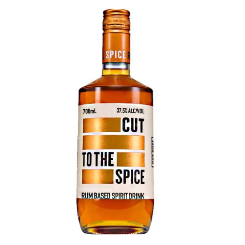 Cut Rum spiced rum infused with aniseed nutmeg ginger black peppercorn cinnamon coriander seed lemon peel and sweet vanilla pods.