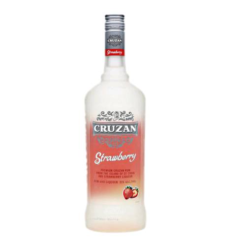 Rum Strawberry Cruzan - Cruzan Strawberry Rum made by Cruzan Rum Distillery known as Estate Diamond.