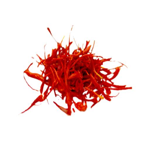 Saffron is a spice derived from the flower of Crocus sativus commonly known as the saffron crocus.