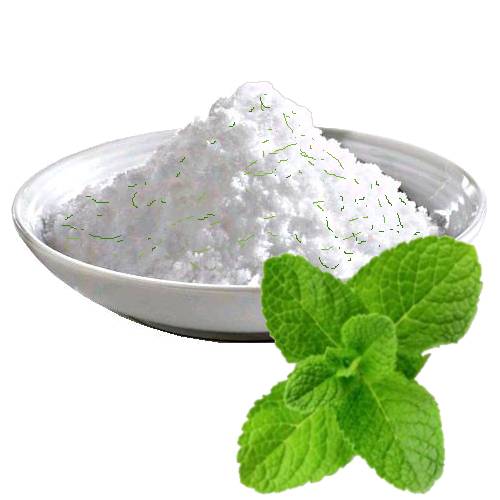 Salt Mint - Mint Salt is sodium chloride rubed with the leaf of mint to release the oils from the mint into the salt with bits of mint to give a strong minty scent.