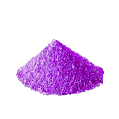 Purple Salt is a mineral composed primarily of sodium chloride or NaCl and has the color of purple that can come from a mineral or a purple food coloring.