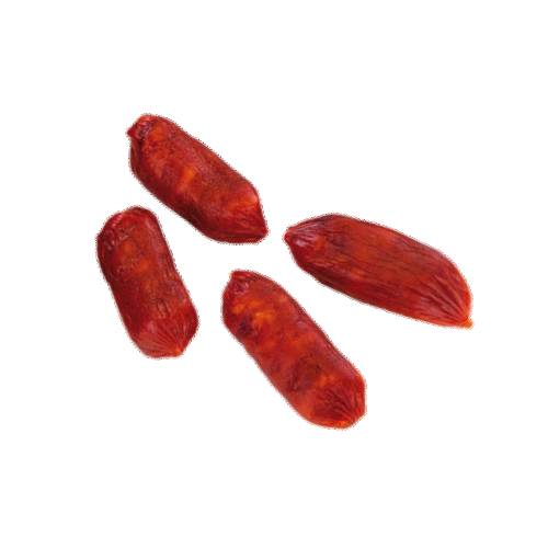 Cabanossi sausage also spelled kabanosy is a type of dry sausage similar to a mild salami. It is generally made from beef and pork with recognisable pieces of bacon lightly seasoned and then smoked.