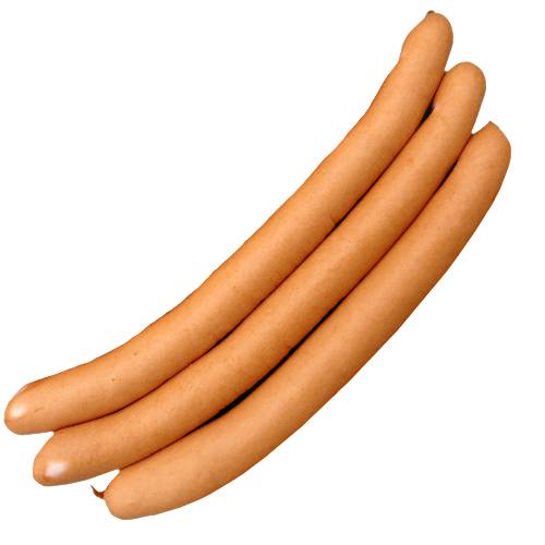 Vienna Sausage also called Wiener Wurstchen or Wienerli is a thin parboiled sausage traditionally made of pork and beef in a casing of sheeps intestine then given a low temperature smoking.
