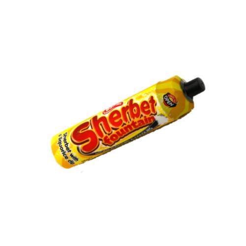 Sherbet - Sherbet is a fizzy powder sweet.