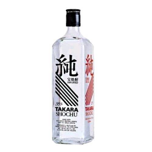 Shochu Takara Shuzo - Takara Shuzo shochu is made from a carefully selected combination of grains including corn barley and molasses as the spirit warms gentle notes from the barrel and mash reveal themselves warm sugar cane sweet corn cinnamon vanilla and wood.