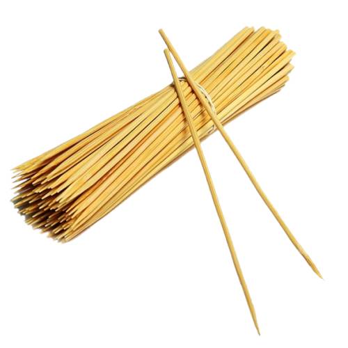 Skewer - Skewer with a shap end made bamboo metal etc.