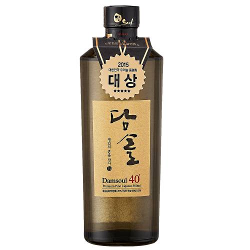 Damsoul Soju is a distilled version of solsongju liquur with sweet adn creamy flavours with a honey hint.