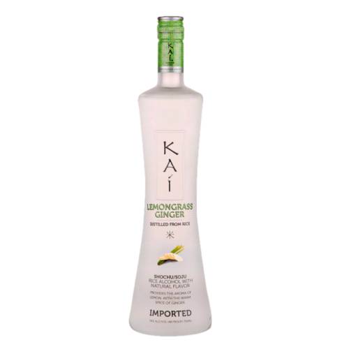 Soju Kai Lemongrass - Kai lemongrass and ginger soju is distilled five times from exotic yellow blossom rice and made with a combination of all natural flavours the exotic Soju has aromatic notes of citrus lemon and lime spicy and ginger.