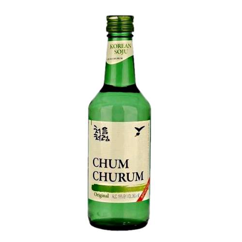 Soju Lotte Chilsung Original - Original Soju Lotte Chilsung Chum Churum is made from a mix of grains and rice.