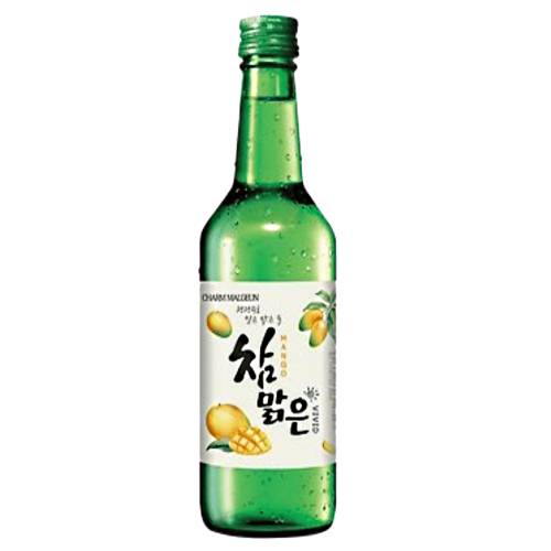 Vivid Mango Soju is made by infusing mango flavour with a light flavour soju.