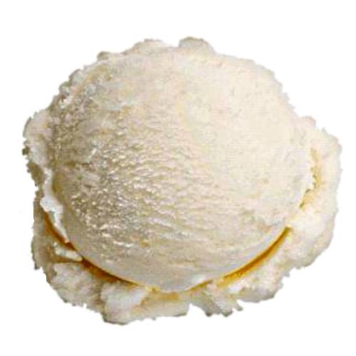 Lychee Sorbet is made by churning untill frozen smooth.