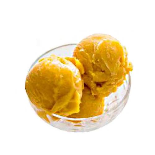 Sorbet Orange - Orange Sorbet ice made by churning untill frozen smooth.