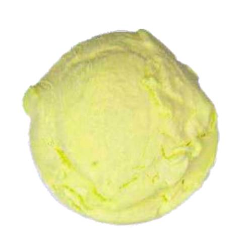 Pineapple Sorbet made with cooked pineapple then churned into a rich bitter sweet pineapple sorbet with a light yellow hue.