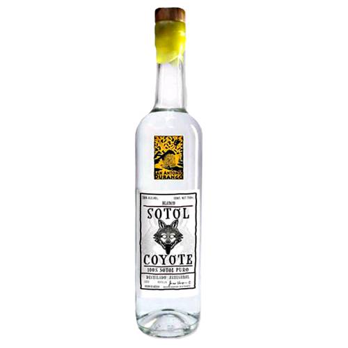 Sotol Coyote Durango is produced by Alejandro Solis in Cuencame San Antonio Durango using Dasylirion Cedrosanum.