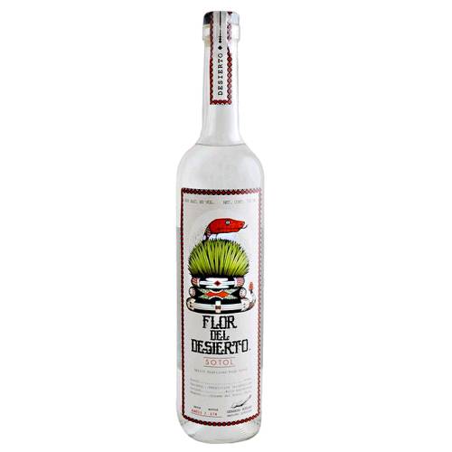 Flor Del Desierto Sotol is made from 100 percent Dasylirion leiophyllum succulents grown in Chihuahua then slowly cooked with local oak and wild fermented before being distilled twice in small copper pot stills.