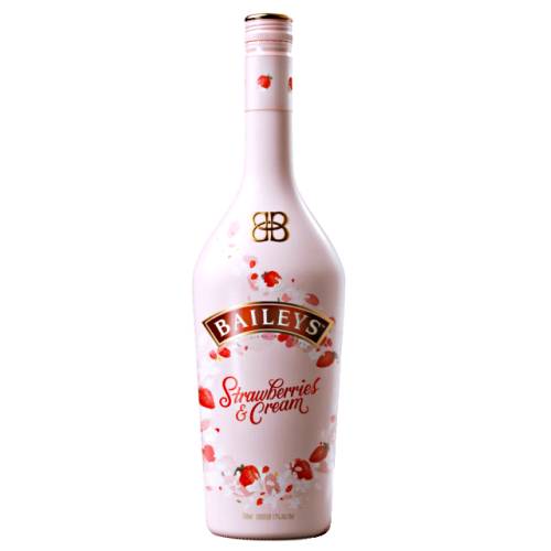 Baileys strawberry cream liqueur is a yummy fruity tipple and perfect blend of delightful ripe strawberry flavour and the taste of delicious vanilla is combined with the luscious cream.
