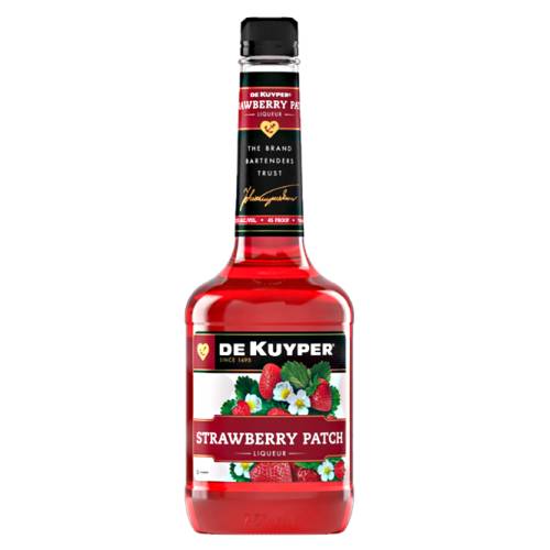 De Kuyper Strawberry flavoured liqueur.
