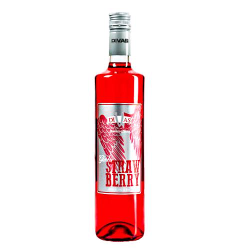 Strawberry liqueur made by Divas Glades with a distinct aroma of sweetly ripened strawberries sings through in Strawberry Glades.