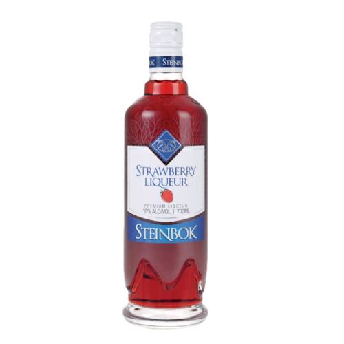 Steinbok Strawberry Liqueur is insured with fresh and luscious strawberry notes ideal for a perfect Strawberry Margarita.