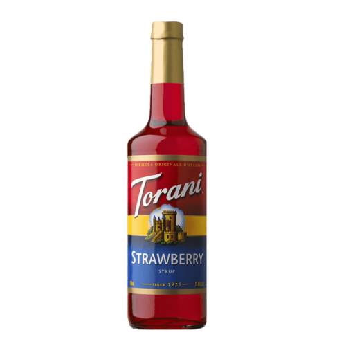 Strawberry Syrup Torani - Torani Strawberry syrup made by cooking sugar and yummy strawberries.