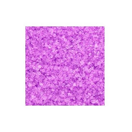Purple sugar crystals is the generic name for sweet tasting soluble carbohydrates many of which are used in cocktails.