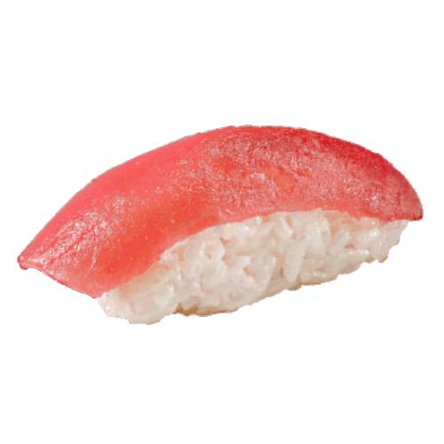 Sushi Nigiri Maguro - Maguro Nigiri Sushi is pressed sushi uruchimai rice that is topped with slices of raw tuna.