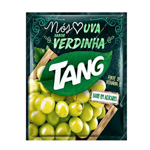 Green Grape Tang powder is a grape flavoured artificial drink powder sweetened with sugar and a good source of vitamin C and green in color.