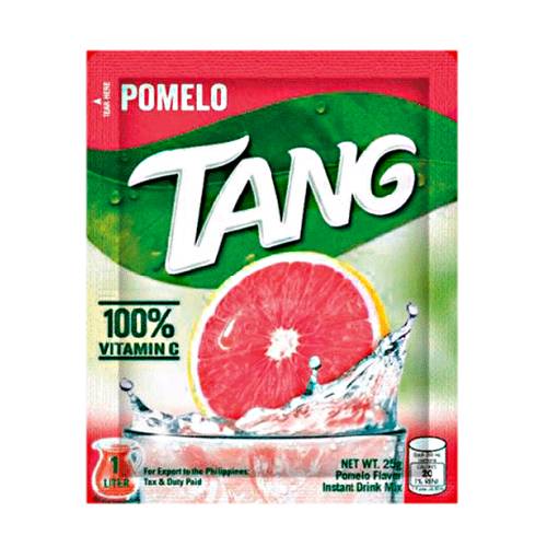 Tang Grapefruit - Grapefruit Tang powder is a grapefruit flavoured artificial drink powder with a sharp and sweetened with sugar source of vitamin C and red in color.