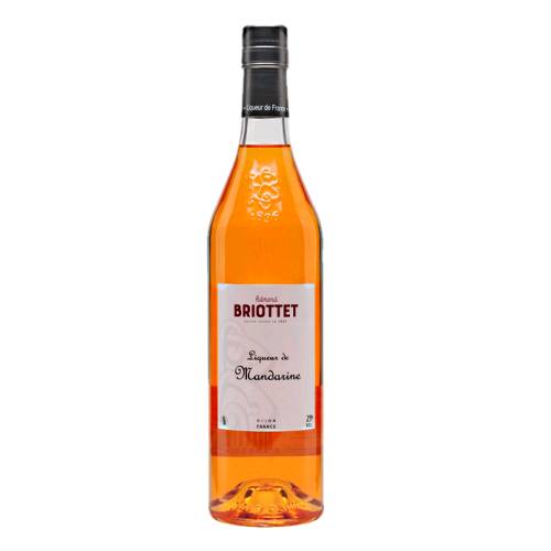 Briottet tangerine liqueur is a high quality tangerine liqueur from this Briottet range have proper real fruit flavour and comes in a light orange color.