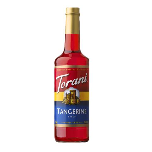 Tangerine Syrup Torani - Torani Tangerine syrup with juicy tangerines give this syrup a bright citrusy taste.