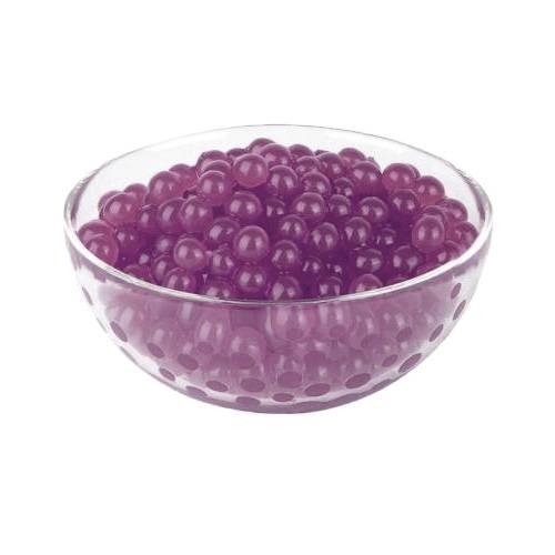 Tapioca Ball Mulberry - Tapioca balls flavoured with mulberry also called tapioca mulberry pearls or mulberry boba or bubble.