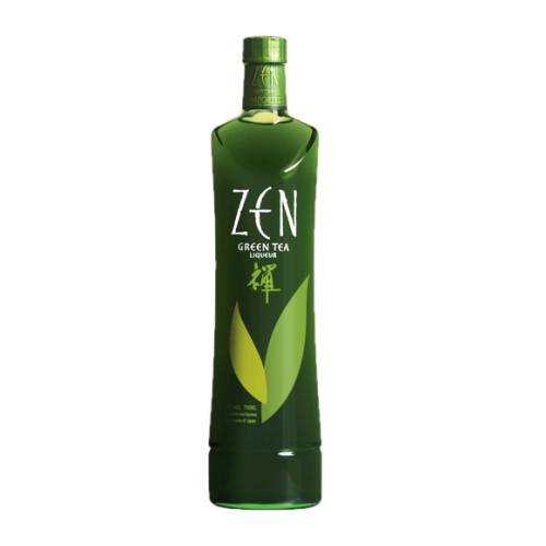 Tea Liqueur Zen Green - Zen Green Tea Liqueur an unusual liqueur derived from the scent of the ceremonial Japanese green tea.